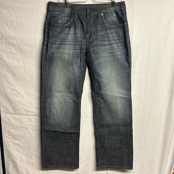 Buffalo by David Bitton Men’s Travis-x Basic Relaxed Stretch Jeans Size 32x34 - Picture 1 of 7